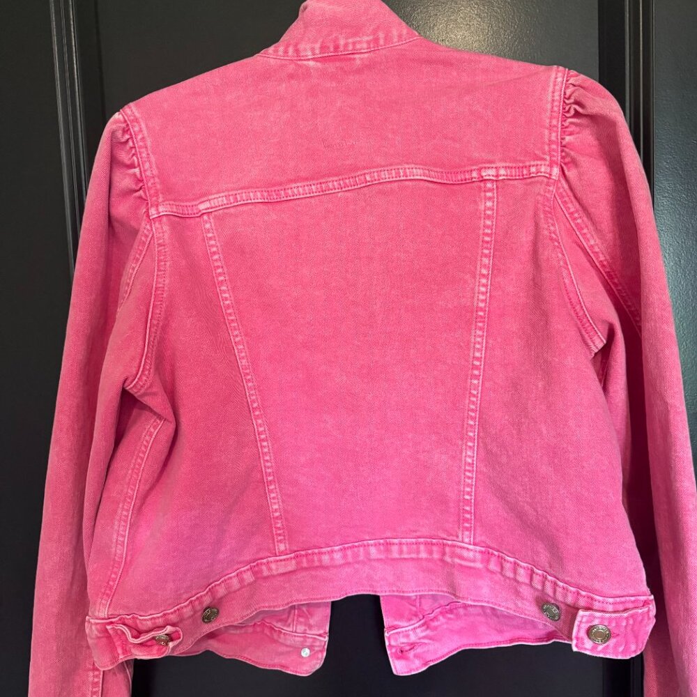 Cropped Jean Jacket - image 3
